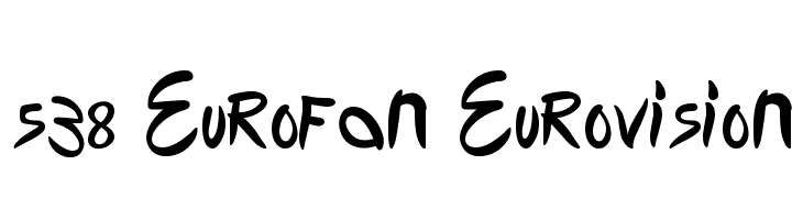 Eurovision Font Search
