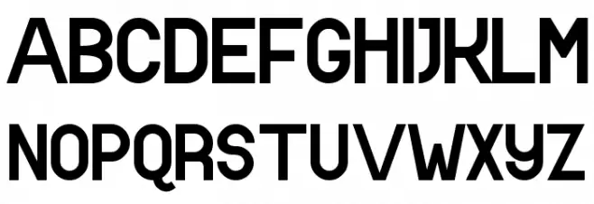 538Lyons Font Schriftart Groß