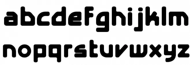 538Lyons Logo Text Regular Font LOWERCASE