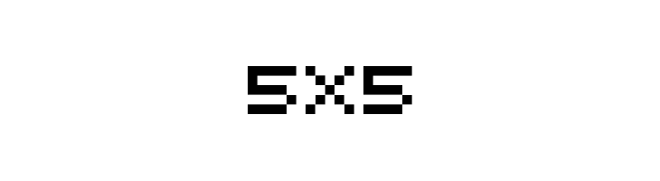 5×5 Font