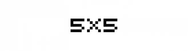 5×5  Free Fonts Download