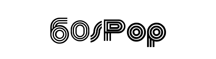 60s Pop  Скачать бесплатные шрифты