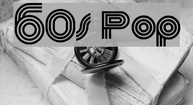 60s Pop Fonte examples