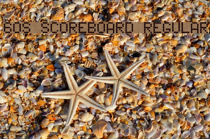 60s Scoreboard Regular لخطوط تنزيل examples