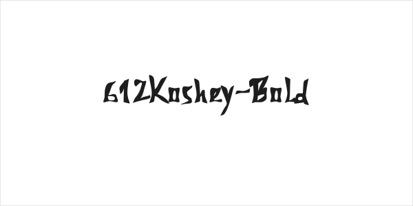 612Koshey-Bold Logo