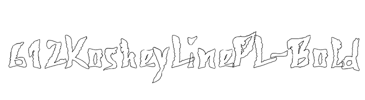 612KosheyLinePL-Bold Font