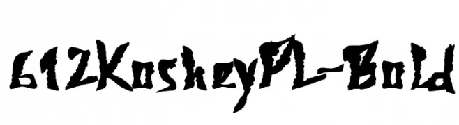 612KosheyPL-Bold 