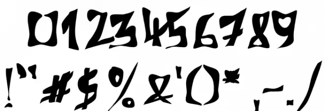 612Koshey(RUS BY LYAJKA) Bold Font OTHER CHARS