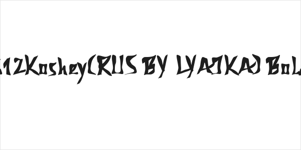 612Koshey(RUS BY LYAJKA) Bold Logo