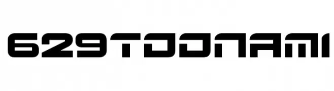 629Toonami  免费字体下载