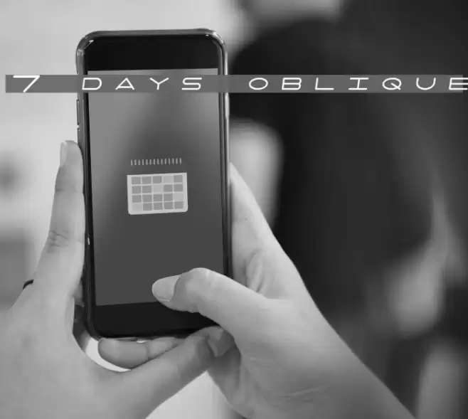 7 days oblique Polices examples