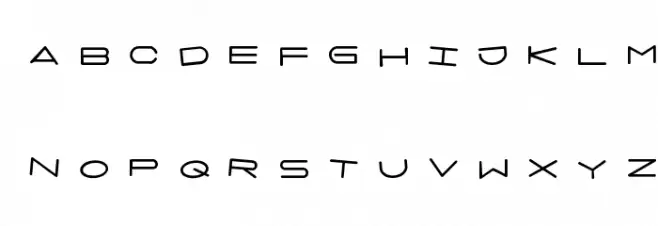 7 days rotated Polices MINUSCULES