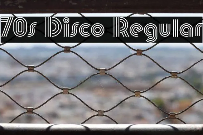 70s Disco Regular Example 1