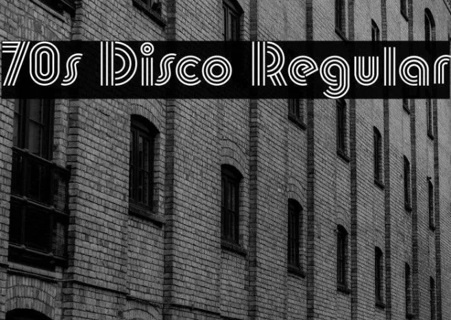 70s Disco Regular Example 2