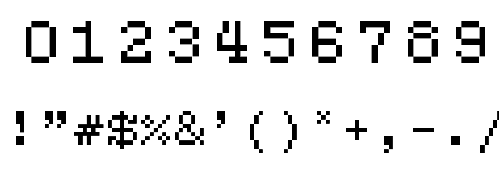 7:12 Serif Regular Polices AUTRES CHARS