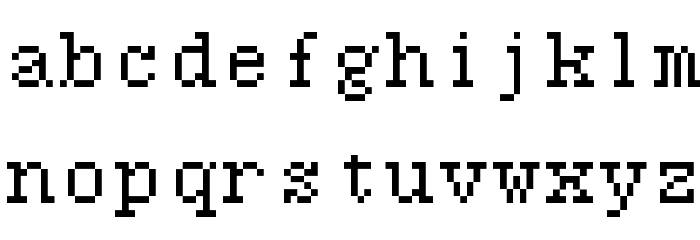 7:12 Serif Regular Polices MINUSCULES