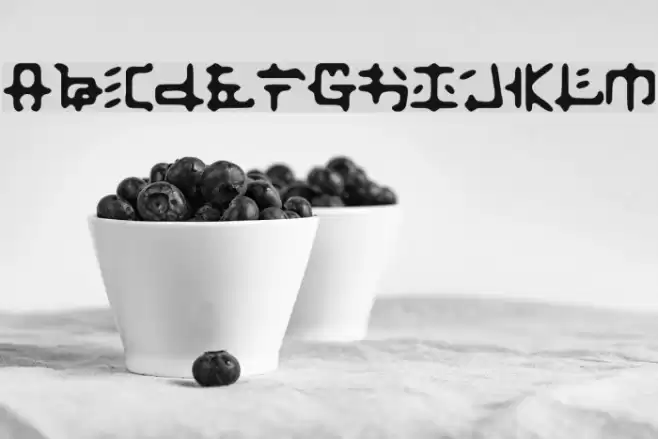 740 फ़ॉन्ट examples