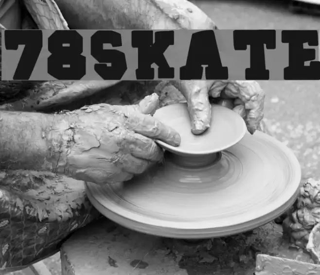 78SKATE Шрифта examples