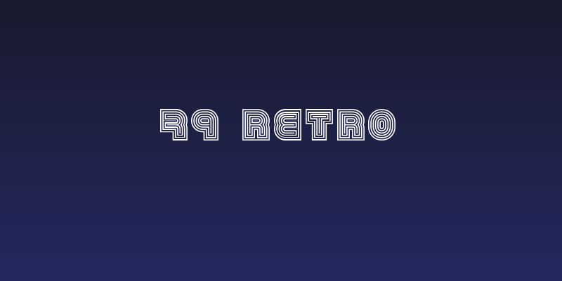 79 retro Social Header