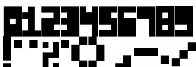 8-bit Block Party 字体 其它煤焦