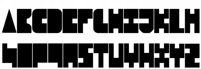 8-bit Block Party Шрифта ВЕРХНИЙ