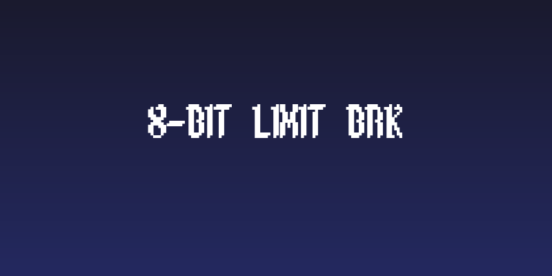 8-bit Limit BRK Social Header
