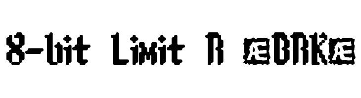 8-bit Limit R [BRK]  Fuentes Gratis Descargar