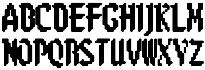 8-bit Limit R [BRK] Fuentes MAYÚSCULAS