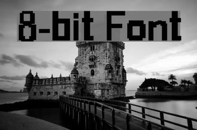 8-bit 字体 examples