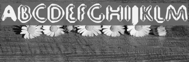 80 Decibels Font examples