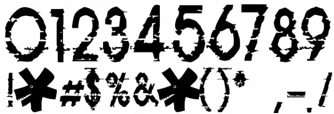 814yzx Font OTHER CHARS