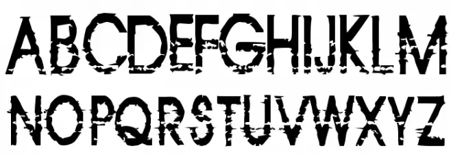 814yzx Font UPPERCASE
