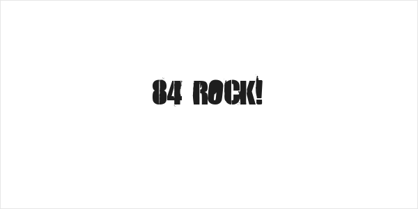 84 Rock! Logo