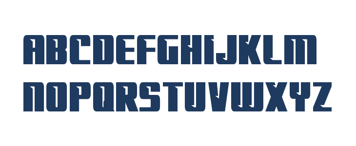 '89 Speed Affair Condensed Lowercase