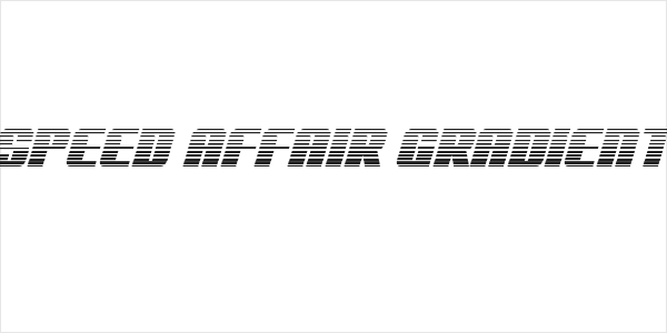 '89 Speed Affair Gradient Ital Logo