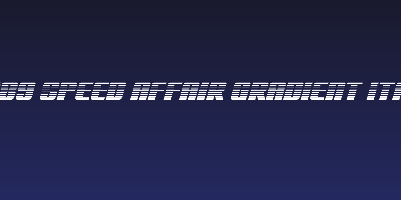 '89 Speed Affair Gradient Ital Social Header