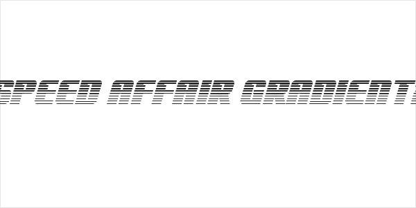 '89 Speed Affair Gradient2Ital Logo
