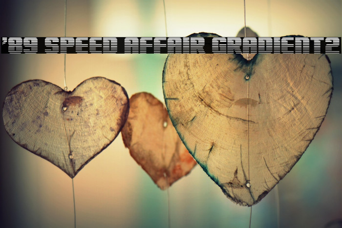 '89 Speed Affair Gradient2 Example 3