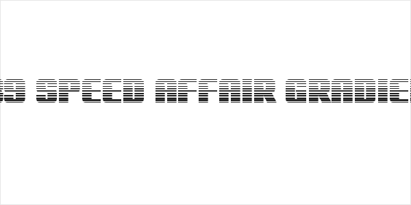 '89 Speed Affair Gradient Logo