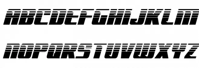 '89 Speed Affair Halftone Ital Caratteri MINUSCOLO