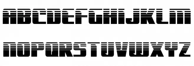 '89 Speed Affair Halftone Font Litere mici