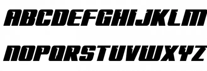'89 Speed Affair Italic Шрифта ВЕРХНИЙ