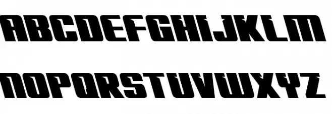 '89 Speed Affair Leftalic Font Litere mari