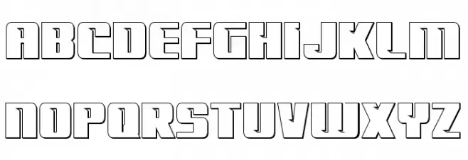 '89 Speed Affair Outline Fuentes MINÚSCULAS