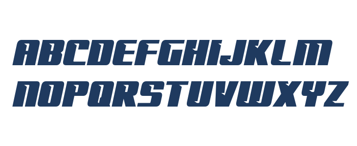 '89 Speed Affair Semi-Italic Lowercase