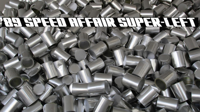 '89 Speed Affair Super-Left Example 1