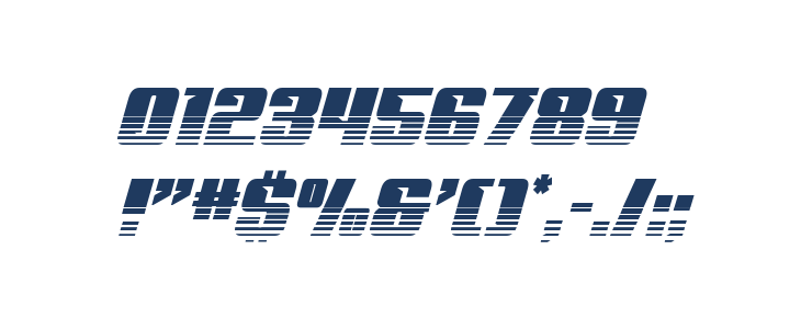 '89 Speed Affair Twotone Ital Other Characters