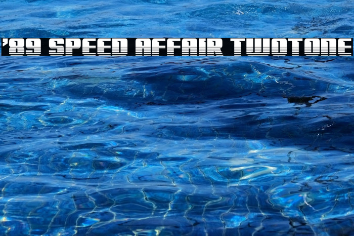 '89 Speed Affair Twotone Example 2