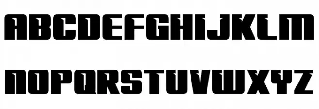 '89 Speed Affair Schriftart Groß