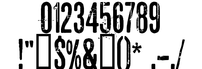 9 Font OTHER CHARS